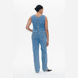 Baum Und Perfdgarten Madine Blouse in Denim Blue