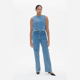 Baum Und Perfdgarten Madine Blouse in Denim Blue