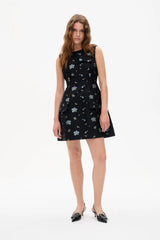 Baum Und Pferdgarten Amayah Dress In Black Flower