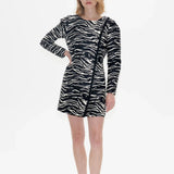 Baum Und Pferdgarten Amelie Dress in Black Whisper Zebra