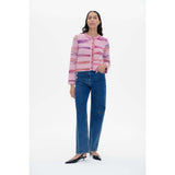 Baum Und Pferdgarten Cecilly Cardigan In Pink Nectar Stripe