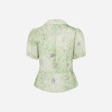 Baum Und Pferdgarten Macaia Blouse In Green Flower