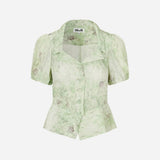 Baum Und Pferdgarten Macaia Blouse In Green Flower