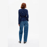 Baum Und Pferdgarten Madelie Blouse In Navy Dot