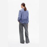 Baum Und Pferdgarten Mariel Shirt In Blue Mini Check