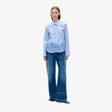 Baum Und Pferdgarten Mariel Shirt In Light Blue Stripe