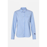 Baum Und Pferdgarten Menja Shirt In Blue Sunny Stripe
