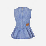 Baum Und Pferdgarten Merja Blouse In Dutch Blue Stripe