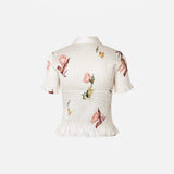 Baum Und Pferdgarten Myka Blouse In Coconut Cream