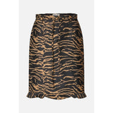 Baum Und Pferdgarten Smilla Skirt In Cinnamon Zebra Print