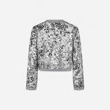 m Und Pferdgarten Bethina Jacket In Grey Sequins