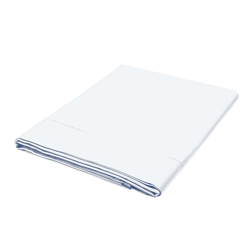 Bedeck 1000 Thread Count Plain Dye Flat Sheet - White