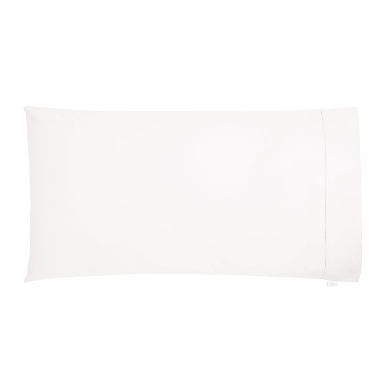 Bedeck 1000 Thread Count Plain Dye Large Pillowcase - Chalk