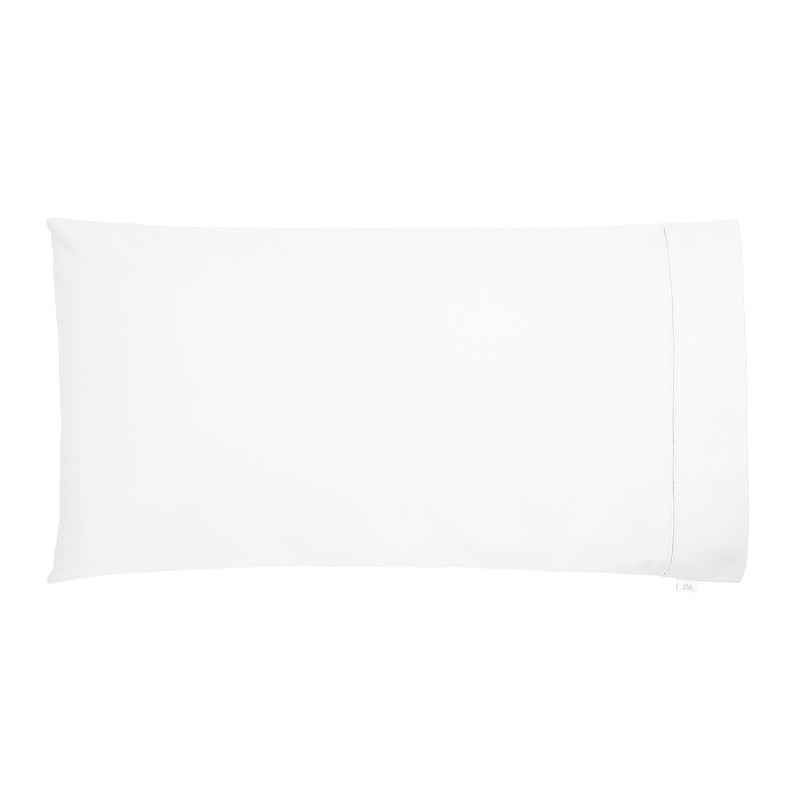 Bedeck 1000 Thread Count Plain Dye Large Pillowcase - White