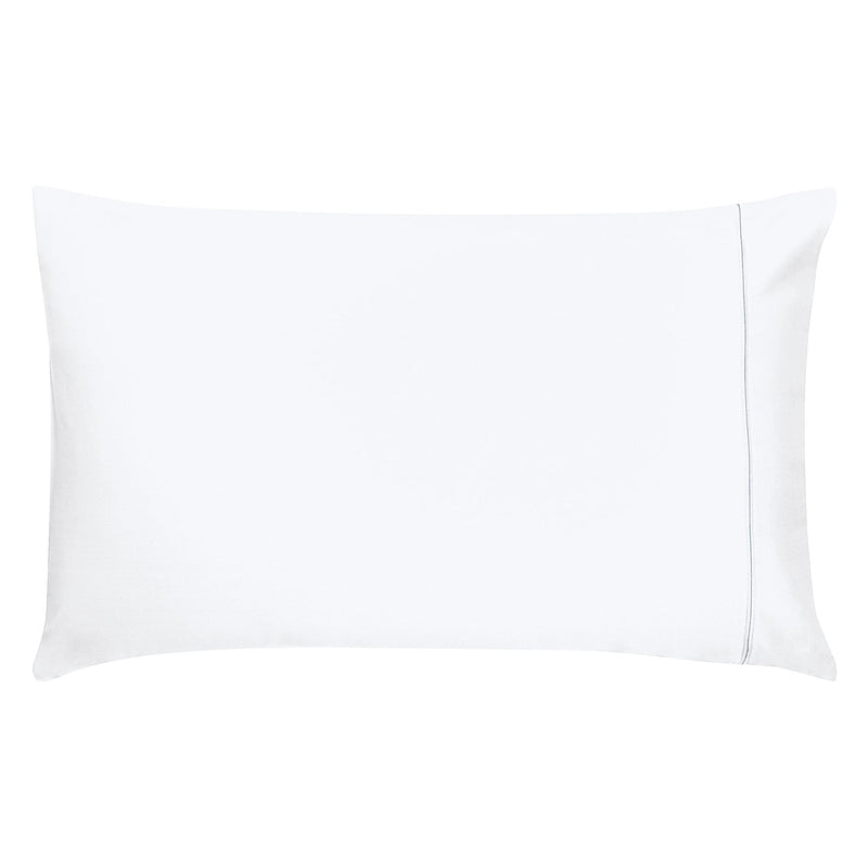 Bedeck 1000 Thread Count Plain Dye Standard Pillowcase - White