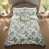 Bedeck English Heritage English Garden Floral Double Bedding in Willow