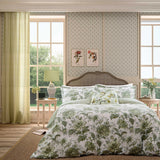 Bedeck English Heritage English Garden Floral Double Bedding in Willow