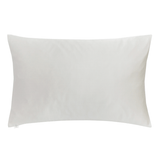 Bedeck Silver Silk Standard Pillowcase