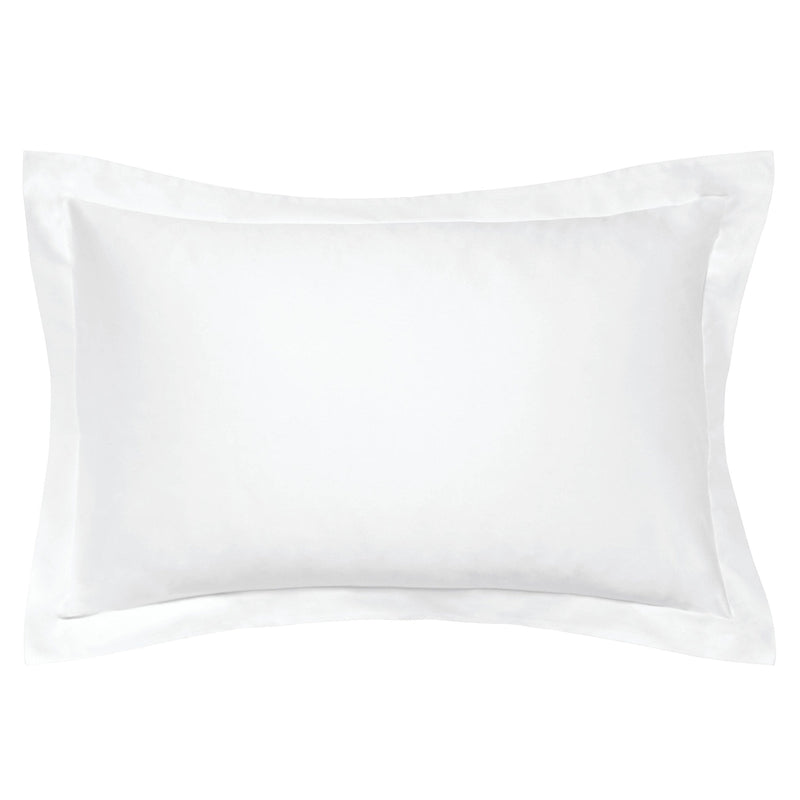 Bedeck White 600 Thread Count Oxford Pillowcase