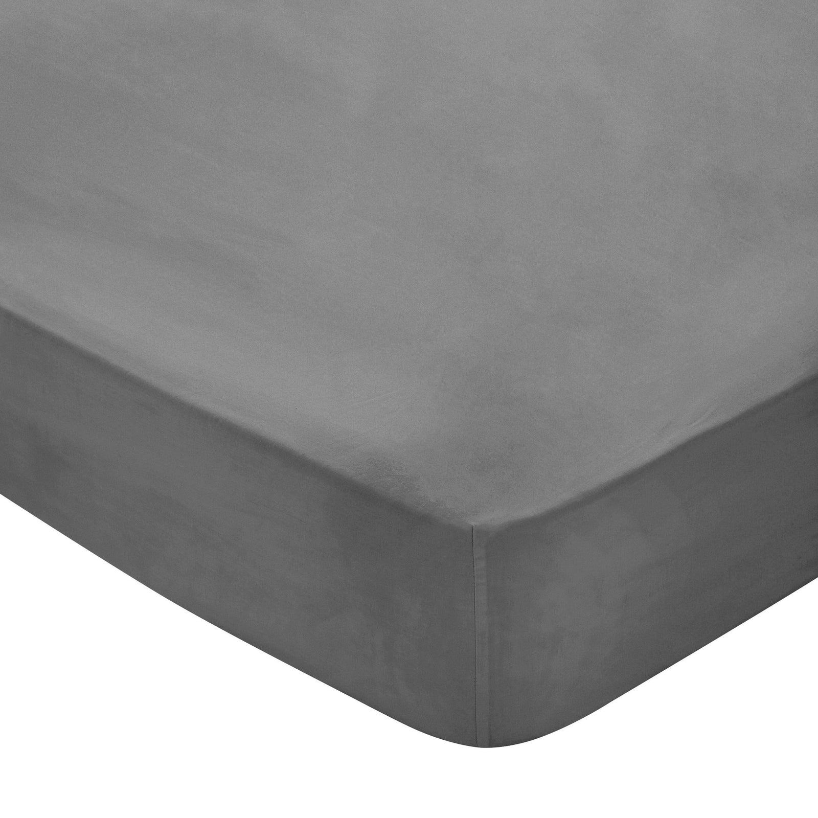 Bedeck Charcoal 300 Thread Count Fitted Sheet