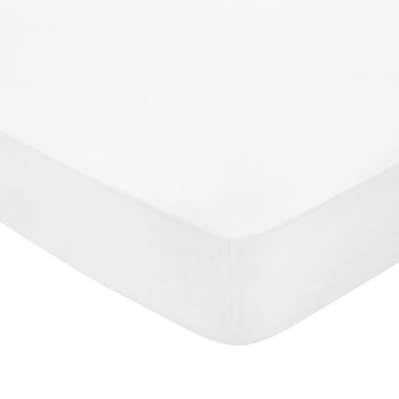 Bedeck White 300 Thread Count Fitted Sheet