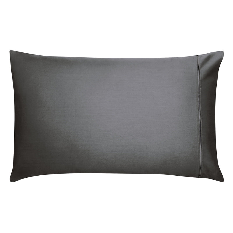 Bedeck Grey 600 Thread Count Standard Pillowcase