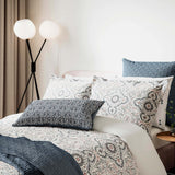 Bedeck of Belfast Nena Sham Pillowcase in Denim