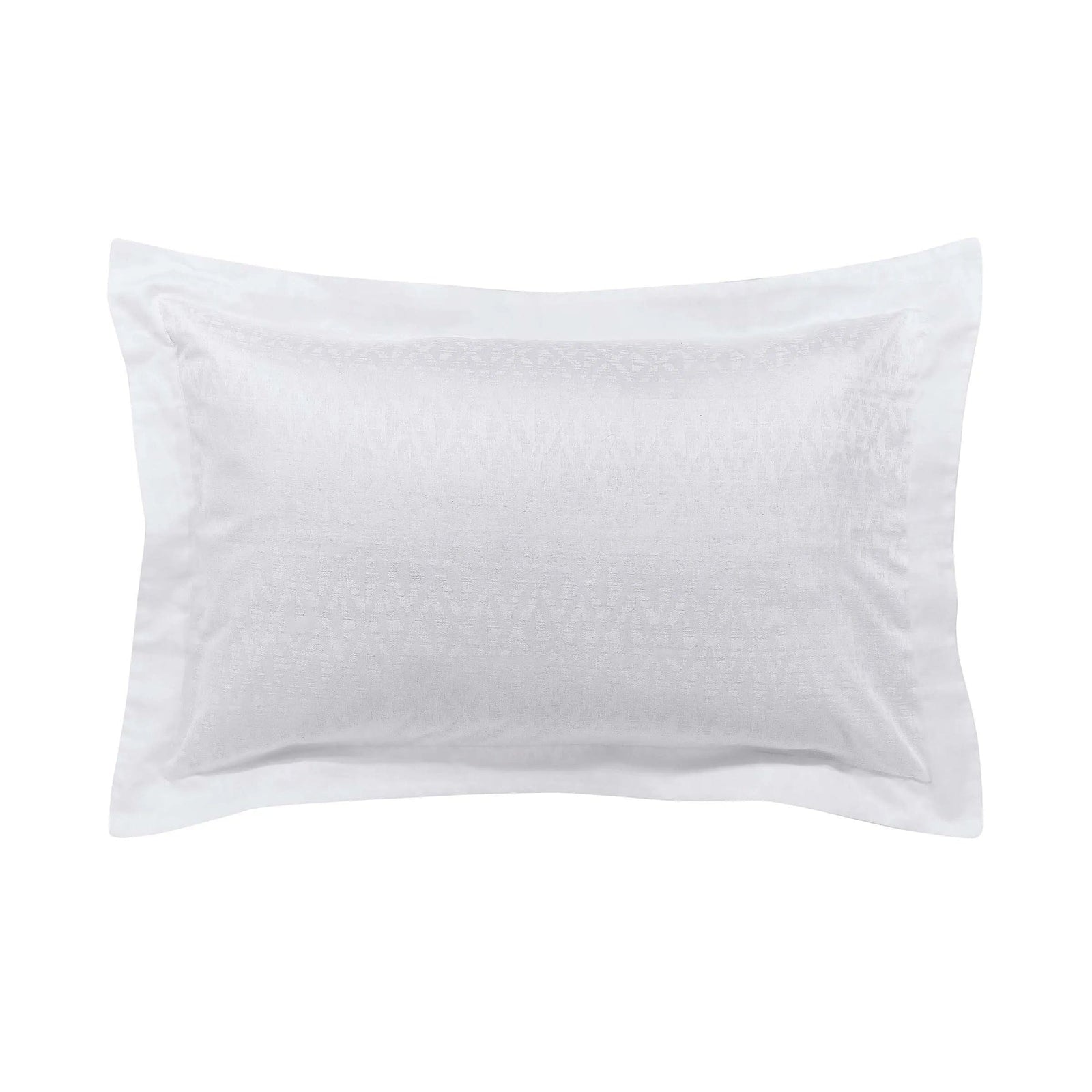 Bedeck of Belfast Fine Linens Kham Oxford Pillowcase, White
