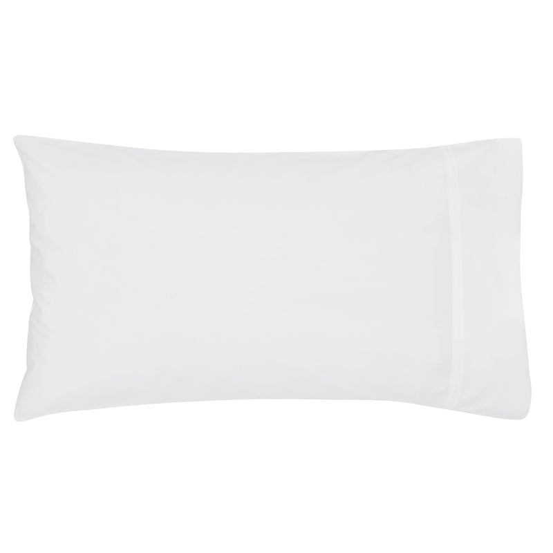 Bedeck White 300 Thread Count Standard Pillowcase