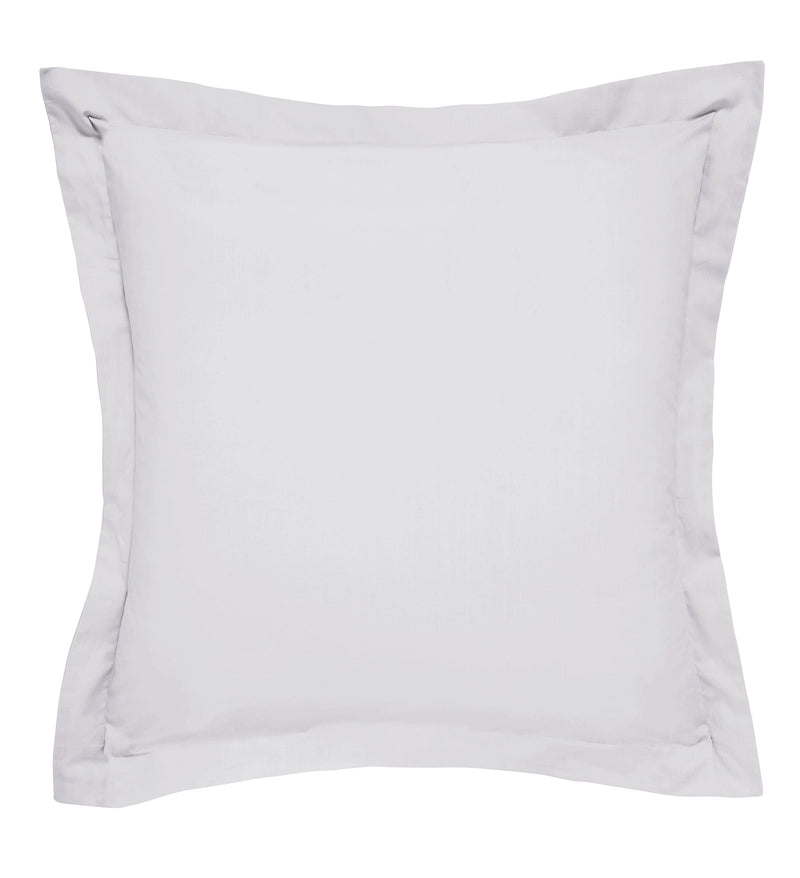 Bedeck White 600 Thread Count Square Pillowcase