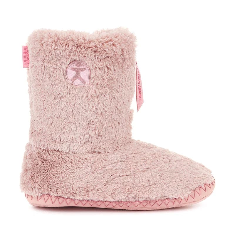 Bedroom Athletics Marilyn Classic Faux Fur Boot in Blush Pink