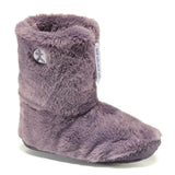 Bedroom Athletics Marilyn Classic Faux Fur Slipper Boot In Frosted Grape