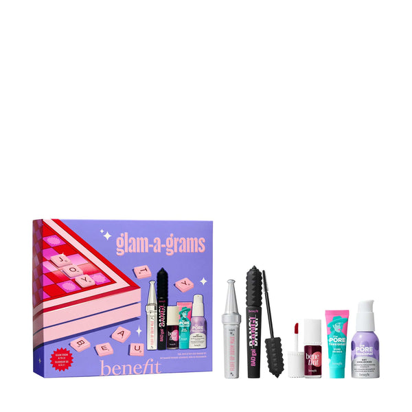 Benefit Glam-a-Grams full, mini & fun-size beauty kit