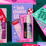 Benefit Lash, Cleanse, Go mini mascara & cleansing oil set