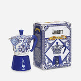 Bialetti x Dolce and Gabbana Mediterranean Blue 6 Cup Moka Express