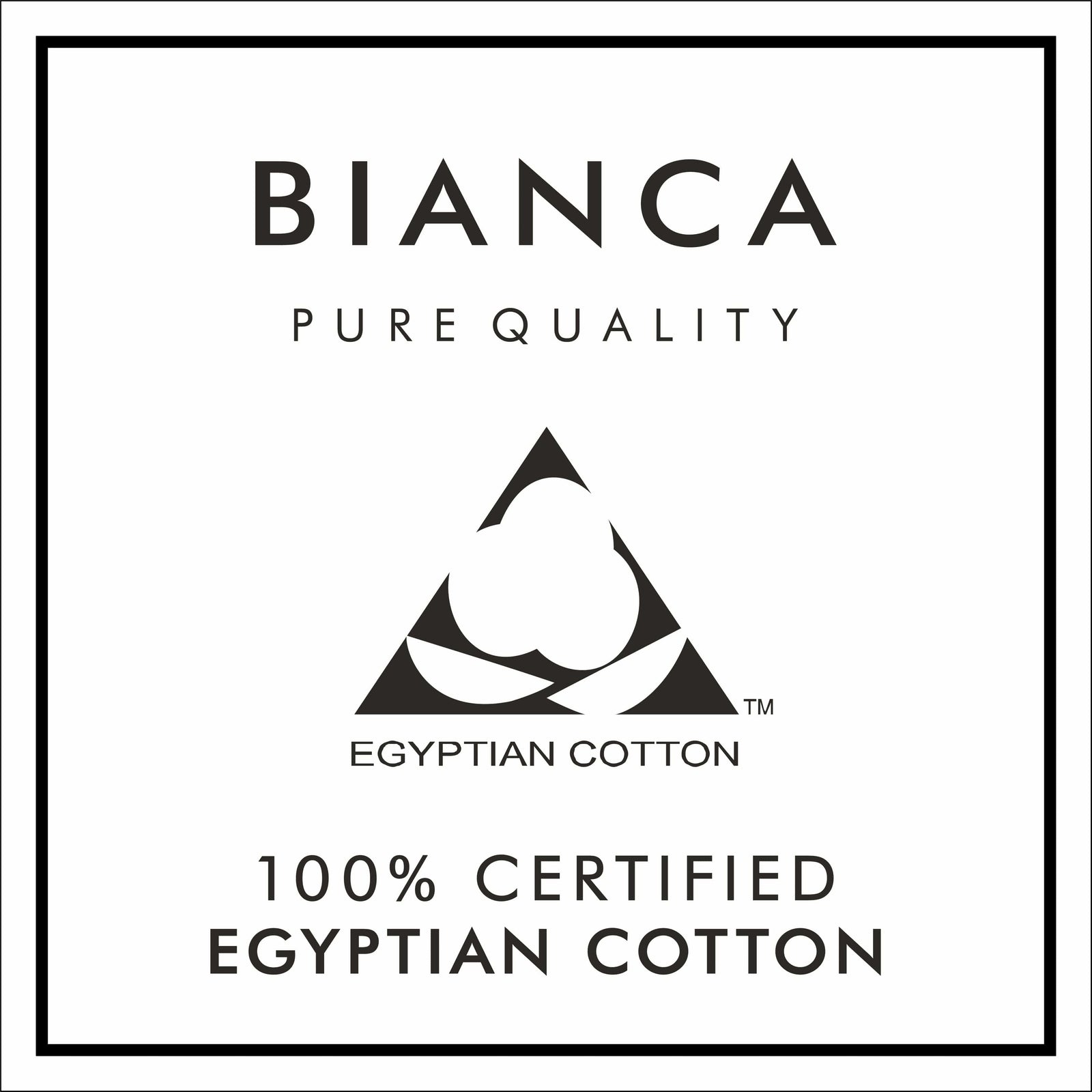 Bianca Fine Linens 180 Thread Count Egyptian Cotton Oxford 50x75cm