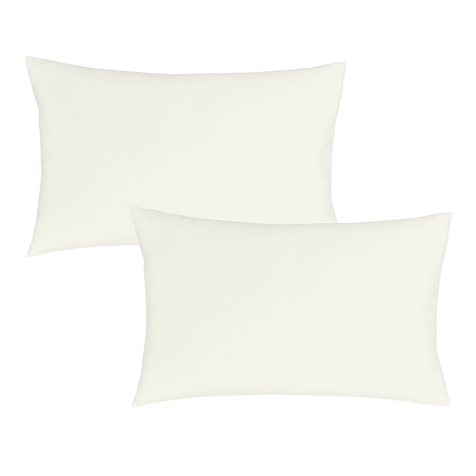 Bianca Fine Linens 180 Thread Count Egyptian Cotton Pack of 2 Pillow cases Cream