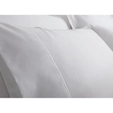 Bianca Bedding Luxury 800 Thread Count Cotton Sateen Duvet Cover Set with Pillowcases White