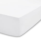 Bianca FIne Linen 200 Thread Count Temperature Controlling TENCEL™ Lyocell Fitted Sheet White