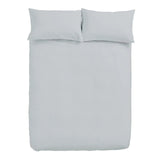 Bianca Fine Linens 200 Thread Count Temperature Controlling TENCEL™ Lyocell Duvet Cover Set with Pillowcases Silver Grey
