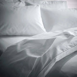Bianca Fine Linens 200 Thread Count Temperature Controlling TENCEL™ Lyocell Duvet Cover Set with Pillowcases Silver Grey