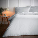 Bianca Fine Linens 200 Thread Count Temperature Controlling TENCEL™ Lyocell Duvet Cover Set with Pillowcases Silver Grey