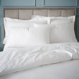 Bianca Fine Linens Bedding Duvet Cover Set with Pillowcase White