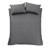 Bianca Fine Linens Bedding Egyptian Cotton Single Duvet Cover Set Charcoal Grey