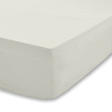 Bianca Fines Linen Natural 200TC Tencel Lyocell Deep (30cm) Fitted Sheet