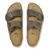 Arizona  Oiled Leather In Faded Khaki