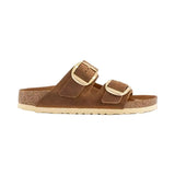 Birkenstock Arizona Big Buckle Oiled Leather 'REGULAR' In Cognac