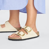 Birkenstock Arizona Big Buckle Sandals in Ecru