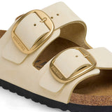 Birkenstock Arizona Big Buckle Sandals in Ecru