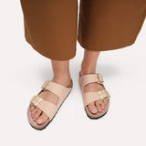 Birkenstock Arizona Birko-Flor In Triples New Beige/Pink